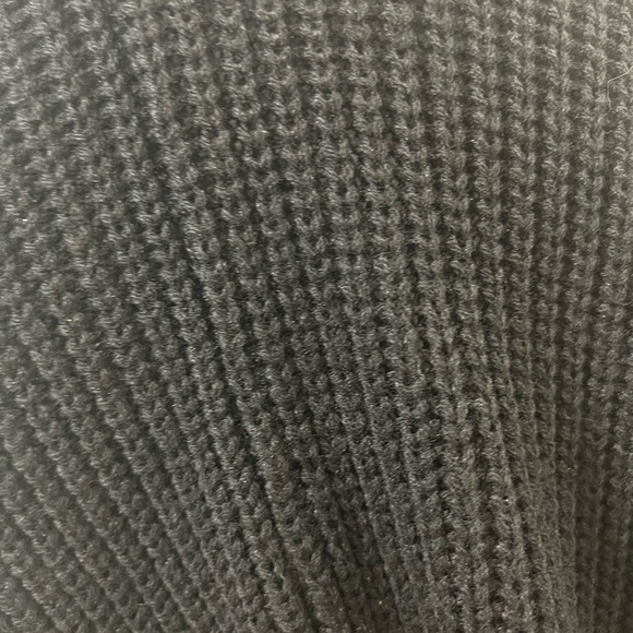 BLACK CARDIGAN SIZE M./L . Crochet style. - Picture 7 of 12